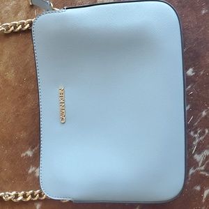 Calvin Klein twighlight blue cross body bag